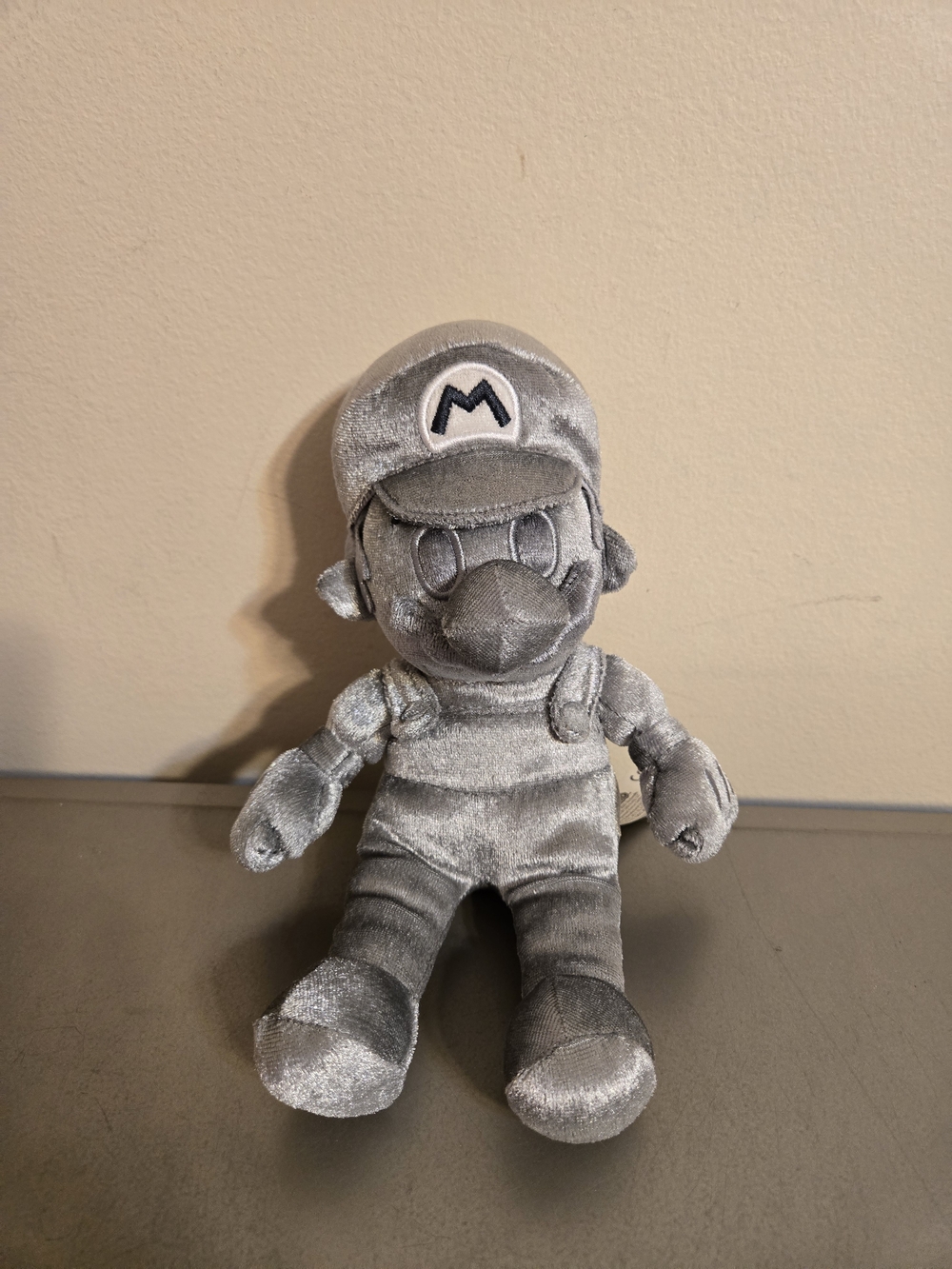 Official Nintendo San-Ei Super Mario All-Star Collection Metal Mario 9" Plush
